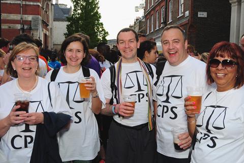 Team CPS at London Legal Walk 2017